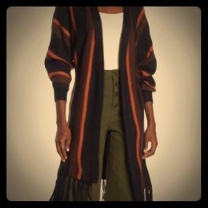 Lumiere Striped Cardigan